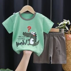 CoolPrint Summer Baby Boy Clothes T-Shirt & Pant For Your Little One -Baby Products Store coolprint summer baby boy clothes t shirt pant for your little one baby clothing proactive baby 40159945949426