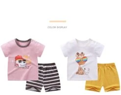 CoolPrint Summer Baby Boy Clothes T-Shirt & Pant For Your Little One -Baby Products Store coolprint summer baby boy clothes t shirt pant for your little one baby clothing proactive baby 40159947587826