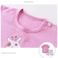 CoolPrint Summer Baby Clothes 2 Pcs T-Shirt & Pant With Quirky Prints -Baby Products Store coolprint summer baby clothes 2 pcs t shirt pant with quirky prints proactive baby 40159950405874