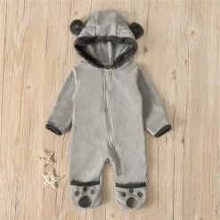 Cuddle Club Newborn/Infant Winter Warm Long Sleeve Zipper Jumpsuit -Baby Products Store cuddle club newborn infant winter warm long sleeve zipper jumpsuit baby toddler proactive baby newborn infant winter warm long sleeve zipper winter jumpsuit 36593723113714