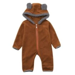 Cuddle Club Newborn/Infant Winter Warm Long Sleeve Zipper Jumpsuit -Baby Products Store cuddle club newborn infant winter warm long sleeve zipper jumpsuit brown 0 3 months baby toddler proactive baby newborn infant winter warm long sleeve zipper winter jumpsuit 364750073