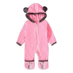 Cuddle Club Newborn/Infant Winter Warm Long Sleeve Zipper Jumpsuit -Baby Products Store cuddle club newborn infant winter warm long sleeve zipper jumpsuit pink 0 3 months baby toddler proactive baby newborn infant winter warm long sleeve zipper winter jumpsuit 3647500907