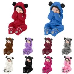 Cuddle Club Winter Romper For Baby Newborn/Infant Age 0-24 Months 31 Cuddle Club Winter Romper For Baby Newborn/Infant Age 0-24 Months -Baby Products Store cuddle club winter warm jumpsuit for infant or newborn baby toddler proactive baby newborn infant winter warm long sleeve zipper winter jumpsuit 36475027063026