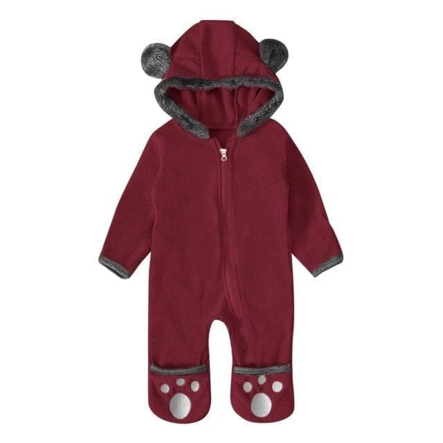 Cuddle Club Winter Romper For Baby Newborn/Infant Age 0-24 Months 3 Cuddle Club Winter Romper For Baby Newborn/Infant Age 0-24 Months - Image 3