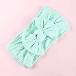 Cute Elastic Baby Knit Headband For Girls -Baby Products Store cute elastic baby knit headband for girls mint blue baby headband proactive baby 40391276560626