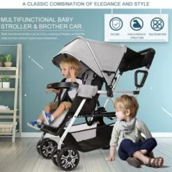 CynaBaby™ Double Stroller For Twins With Cozy Comfort At Discounted Price -Baby Products Store cynababy double stroller for twins with cozy comfort at discounted price proactive baby 36987402322162