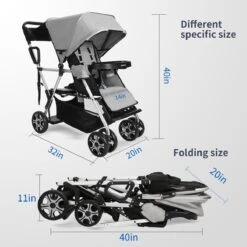 CynaBaby™ Double Stroller For Twins With Cozy Comfort At Discounted Price -Baby Products Store cynababy double stroller twins with cozy proactive baby 36861120970994