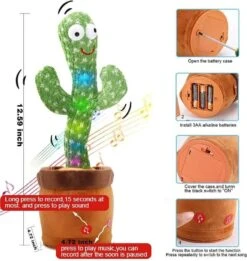 Dancing Cactus Toy 20 Dancing Cactus Toy -Baby Products Store dancing cactus toy proactive baby 32109797867673111