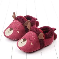 Baby Adorable Shoes In DeerDesign For Age 0-18 Months -Baby Products Store deer infant adorable winter shoes baby footwear proactive baby baby adorable shoes i buy cute baby winter shoes for age 0 18 months 31774424072345