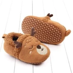 Baby Adorable Shoes In DeerDesign For Age 0-18 Months -Baby Products Store deer infant adorable winter shoes baby footwear proactive baby baby adorable shoes i buy cute baby winter shoes for age 0 18 months 31774424596633
