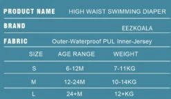 Eez-koala™ Swim Diaper For Babies 23 Eez-koala™ Swim Diaper For Babies -Baby Products Store eez koala swim diaper for babies diapers proactive baby eez koala reusable swim diaper i swim diapers for babies 0 36 months 37306947305714