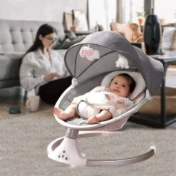 Electric Baby Swing Cradle -Baby Products Store electric baby swing cradle baby electronic swing cradle proactive baby electric baby swing cradle i baby bouncing cradle i baby swinging chair 30996889927833