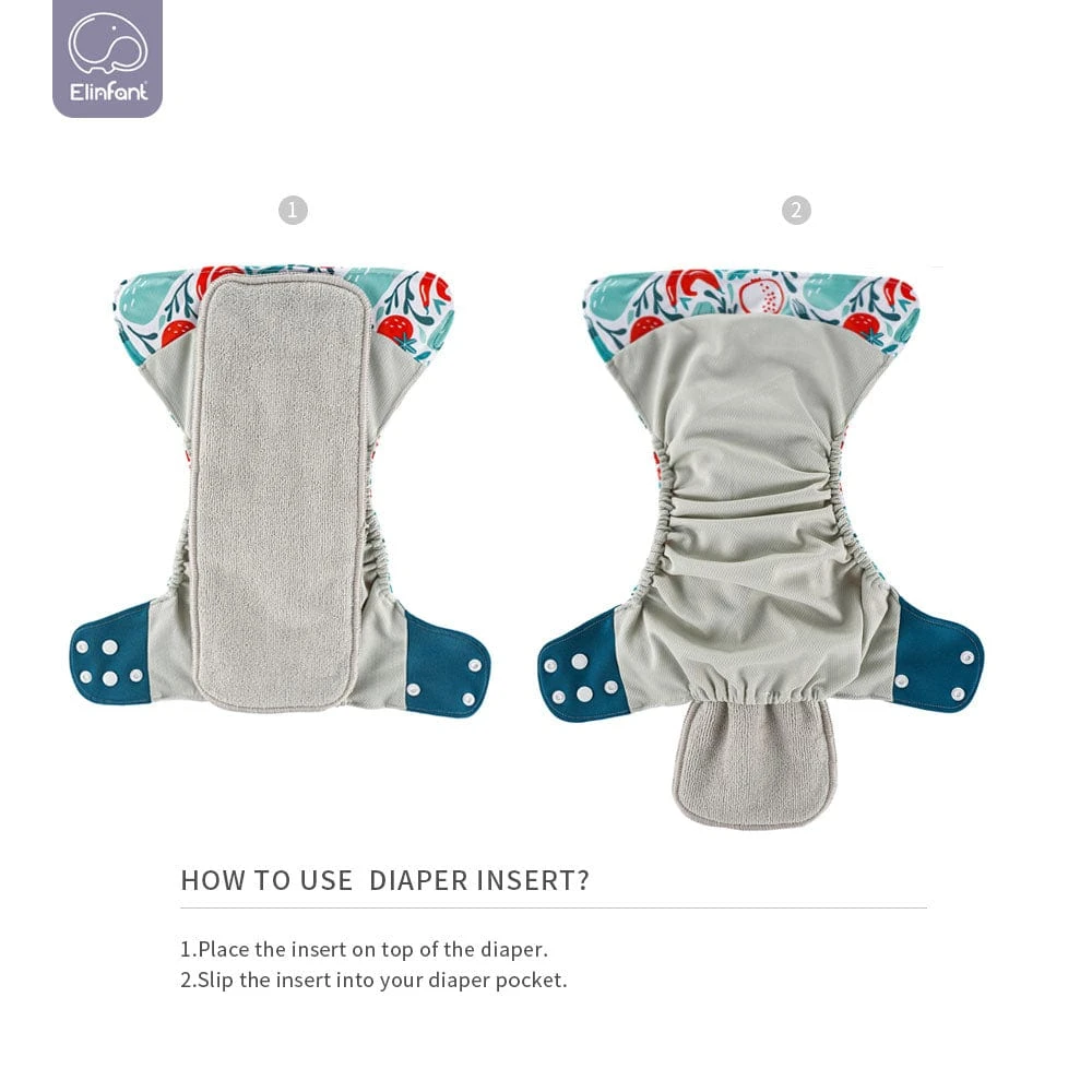 Elinfant™ Washable & Reusable Newborn Baby Diapers 10 Elinfant™ Washable & Reusable Newborn Baby Diapers - Image 10