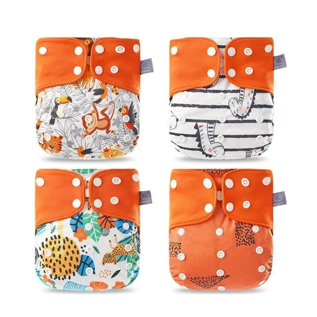 Elinfant™ Washable & Reusable Newborn Baby Diapers 5 Elinfant™ Washable & Reusable Newborn Baby Diapers - Image 5