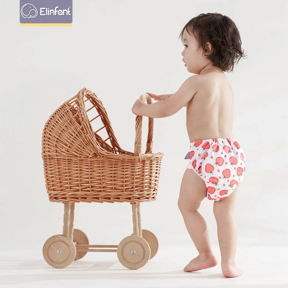 Elinfant™ Washable & Reusable Newborn/Infant Nappie 15 Elinfant™ Washable & Reusable Newborn/Infant Nappie - Image 15