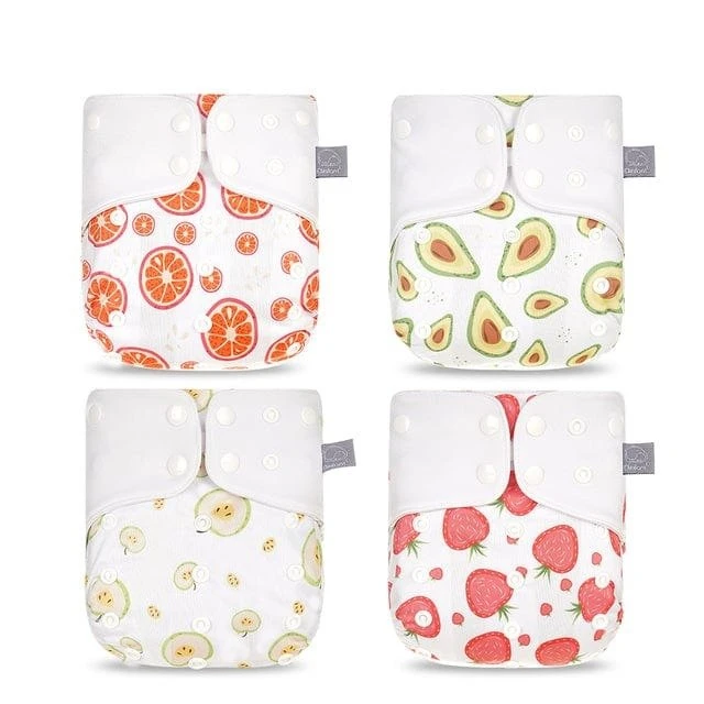 Elinfant™ Washable & Reusable Newborn/Infant Nappie 2 Elinfant™ Washable & Reusable Newborn/Infant Nappie - Image 2