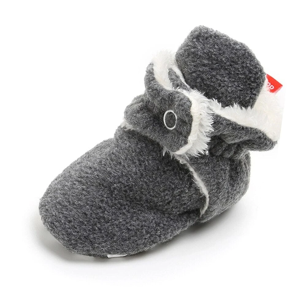 First Walkers For Baby Girl/Boy Comfortable Booties - Soft, Anti-slip, Warm Infant Shoes 2 First Walkers For Baby Girl/Boy Comfortable Booties - Soft, Anti-slip, Warm Infant Shoes - Image 2