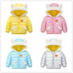 Proactive Baby's Panda Puffer Winter Down Coat For Baby Boys/Girls I Light Puffer Padded Jacket Bear Hoods Infant Outerwear 36 Proactive Baby's Panda Puffer Winter Down Coat For Baby Boys/Girls I Light Puffer Padded Jacket Bear Hoods Infant Outerwear -Baby Products Store fleece winter kids jackets for girls boys warm thick velvet children 39 s coat baby outerwear infant overcoat proactive baby 36674297725170