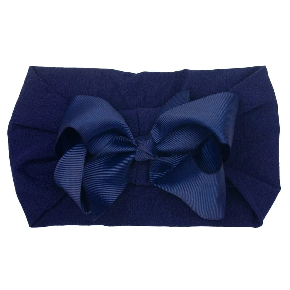 Grosgrain Baby Girl Bow Headbands For Newborns Babies Age 0-36 Months 2 Grosgrain Baby Girl Bow Headbands For Newborns Babies Age 0-36 Months - Image 2