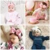Grosgrain Baby Girl Bow Headbands For Newborns Babies Age 0-36 Months