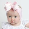 Grosgrain Baby Girl Bow Headbands For Newborns Baby