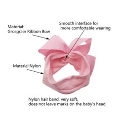 Grosgrain Baby Girl Headbands Bows For Newborn Baby -Baby Products Store grosgrain baby girl headbands bows for newborn baby baby headband proactive baby 40500868120818