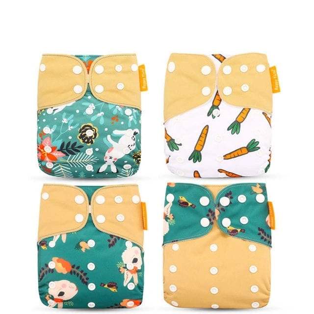 Happyflute Reusable Baby Diaper 4 Happyflute Reusable Baby Diaper - Image 4