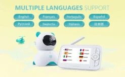 HeimVision 5.0 Inch Baby Monitor With 720P HD Multipurpose Camera And Audio -Baby Products Store heimvision 5 0 inch baby monitor2