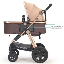 Cynebaby Convertible Bassinet & Luxury Stroller/Pram Stroller -Baby Products Store high quality baby stroller 3 in 1 foldable stroller portable travel stroller luxury high land scape stroller proactive baby 36881677254898