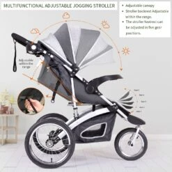 Cynababy™ Fun&Run® Jogging Baby Stroller I Ultra-Light Stroller For Your Travel Journey -Baby Products Store jogging stroller foldable jogging stroller single toddler stroller jogging compact ultra light stroller can be carried for trave proactive baby 36745091875058