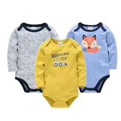 KAVKAS Stylish Baby 100% Cotton, Soft Long-Sleeve Autumn, Boy/Girl Bodysuit For Newborn Toddler 22 KAVKAS Stylish Baby 100% Cotton, Soft Long-Sleeve Autumn, Boy/Girl Bodysuit For Newborn Toddler -Baby Products Store kavkas stylish baby 100 cotton soft long sleeve autumn boy girl bodysuit for newborn toddler 6 0 3m baby clothing proactive baby 40163325346034