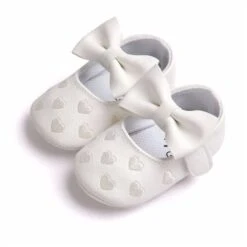 Leather Girl Baby Shoes-Bow Fringe, Soft Soled, Non-slip Footwear -Baby Products Store leather girl baby shoes bow fringe soft soled non slip footwear baby footwear proactive baby 40076149358834