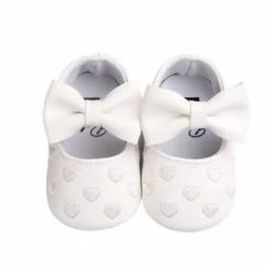 Leather Girl Baby Shoes-Bow Fringe, Soft Soled, Non-slip Footwear -Baby Products Store leather girl baby shoes bow fringe soft soled non slip footwear baby footwear proactive baby 40076149784818