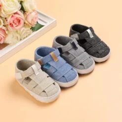 LittleKid 0-18 Months Newborn Baby Summer Soft Shoe