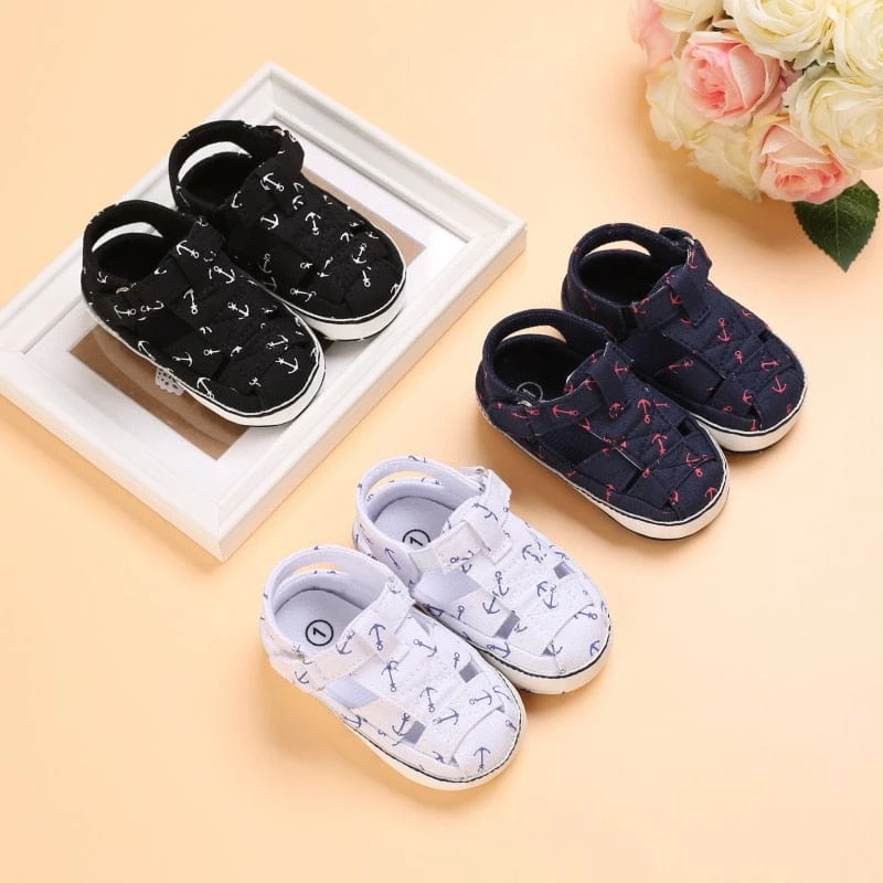 LittleKid Summer 0-18 Months Kids Summer Soft Shoes 5 LittleKid Summer 0-18 Months Kids Summer Soft Shoes - Image 5
