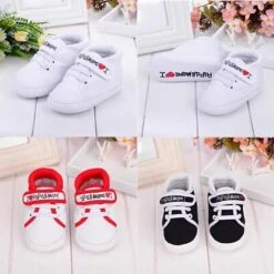 LittleMe Infant Boys/Girls Canvas Shoes- Soft Sole, Anti-Slip & Strong Baby Shoes -Baby Products Store littleme infant boys girls canvas shoes soft sole anti slip strong baby shoes baby toddler proactive baby 40087632707826