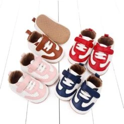 LittleMe Infant Boys/Girls Canvas Shoes- Soft Sole, Anti-Slip & Strong Baby Shoes