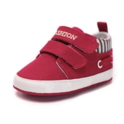 LittleMe Infant Boys/Girls Canvas Strip Shoes- Soft Sole, Anti-Slip & Stylish Baby Shoes -Baby Products Store littleme infant boys girls canvas strip shoes soft sole anti slip stylish baby shoes proactive baby 38656712704242
