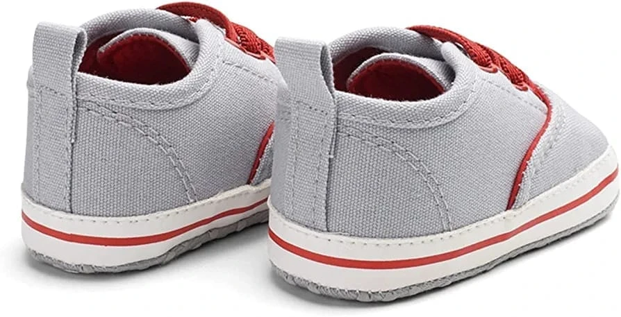 LittleMe Infant Boys/Girls Cool Canvas Shoes- Soft Sole, Anti-Slip & Strong Shoes 10 LittleMe Infant Boys/Girls Cool Canvas Shoes- Soft Sole, Anti-Slip & Strong Shoes - Image 10
