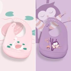 LoveBaby™ Silicone Bibs I Waterproof Baby Bib I Baby Bibs Set