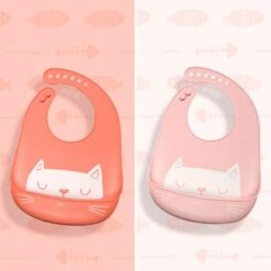 LoveBaby™ Silicone Bibs Cat Design I Waterproof Baby Bib I Baby Bibs Set -Baby Products Store lovebaby silicone bibs cat baby bibs proactive baby lovebaby silicone bibs i cute baby silicon bibs for baby dinning set 31576273911961
