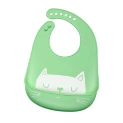 LoveBaby™ Silicone Bibs Cat Design I Waterproof Baby Bib I Baby Bibs Set -Baby Products Store lovebaby silicone bibs cat green baby bibs proactive baby lovebaby silicone bibs i cute baby silicon bibs for baby dinning set 31576249008281