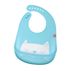 LoveBaby™ Silicone Bibs Cat Design I Waterproof Baby Bib I Baby Bibs Set -Baby Products Store lovebaby silicone bibs cat sky blue baby bibs proactive baby lovebaby silicone bibs i cute baby silicon bibs for baby dinning set 31576248877209