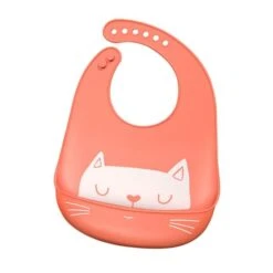 LoveBaby™ Silicone Bibs - Cat Variants I Baby Silicone Bibs -Baby Products Store lovebaby silicone bibs cat variants orange baby bibs proactive baby lovebaby silicone bibs i cute baby silicon bibs for baby dinning set 31523321807001