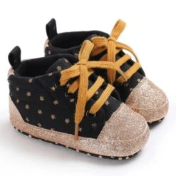 LoveTheRoad Infant Boys/Girls Star/Strip Canvas Shoes- Soft Sole, Anti-Slip & Strong Shoes -Baby Products Store lovetheroad infant boys girls star strip canvas shoes soft sole anti slip strong shoes baby toddler proactive baby 40087777018098