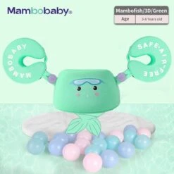MamboBaby™ Arm Wings Swim Float For Age 2-6 Years -Baby Products Store mambobaby arm wings swim float for age 2 6 years baby float for swimming pool proactive baby baby float for pool with arm wings i buy swim trainer for age 2 6 years 37107311739122