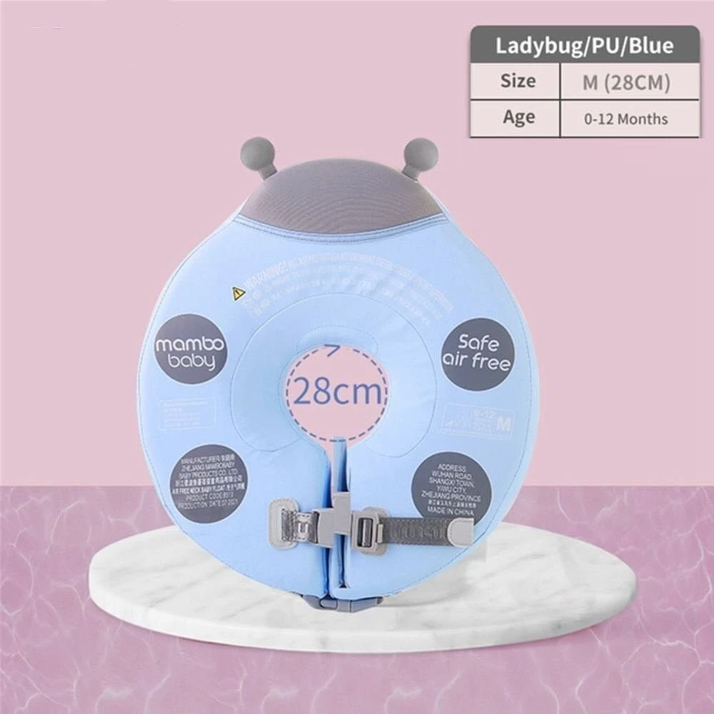 Mambobaby™ Baby Float Ring Neck For Age 0-12 Months 2 Mambobaby™ Baby Float Ring Neck For Age 0-12 Months - Image 2