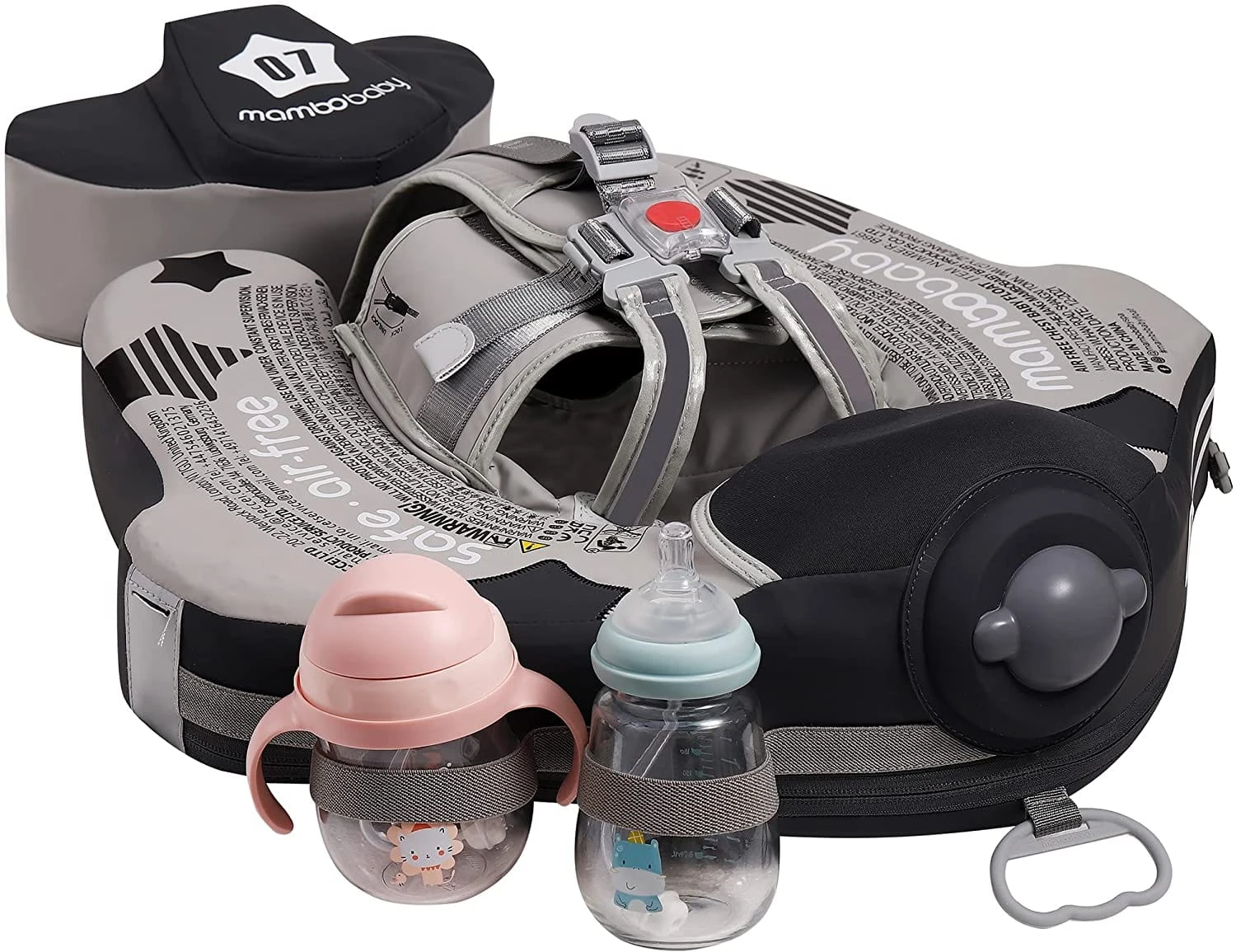 Mambobaby™ Baby Float With Sun Canopy - Airplane Variant 7 Mambobaby™ Baby Float With Sun Canopy - Airplane Variant - Image 7