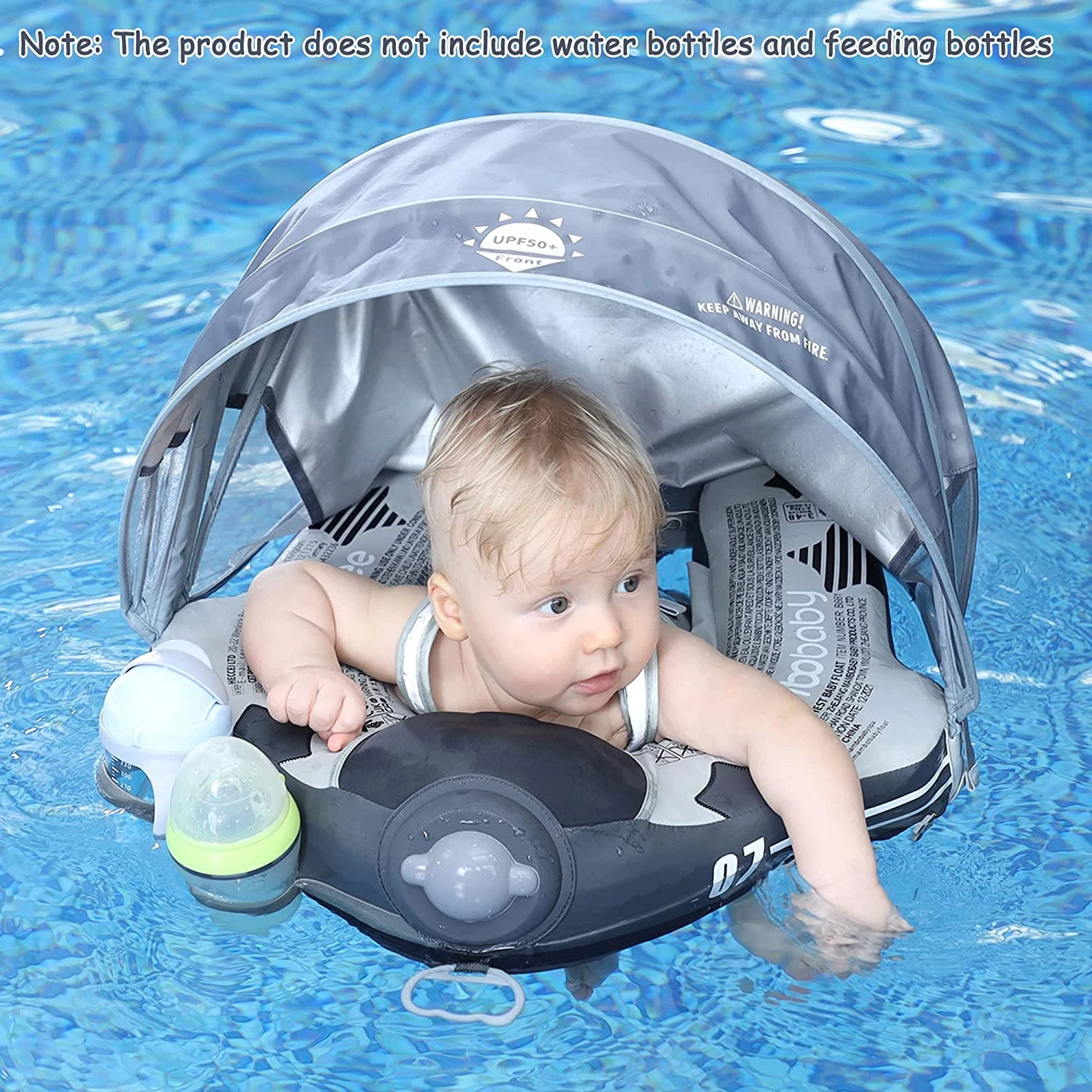 Mambobaby™ Baby Float With Sun Canopy - Airplane Variant 9 Mambobaby™ Baby Float With Sun Canopy - Airplane Variant - Image 9