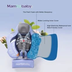 Mambobaby™ Baby/Infant Float With Canopy Age 3-24 Months -Baby Products Store mambobaby baby infant float with canopy age 3 24 months proactive baby 37104164438258